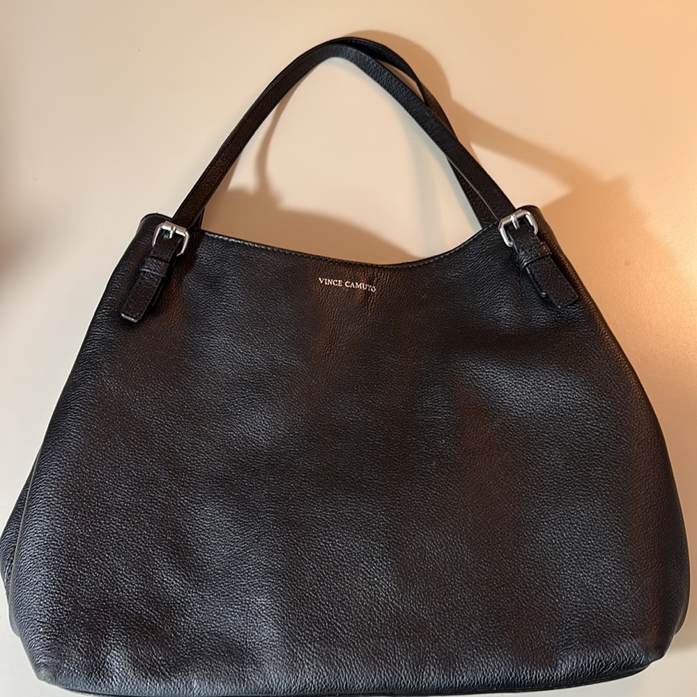 Vince Camuto, Black Shoulder Bag Erie Style